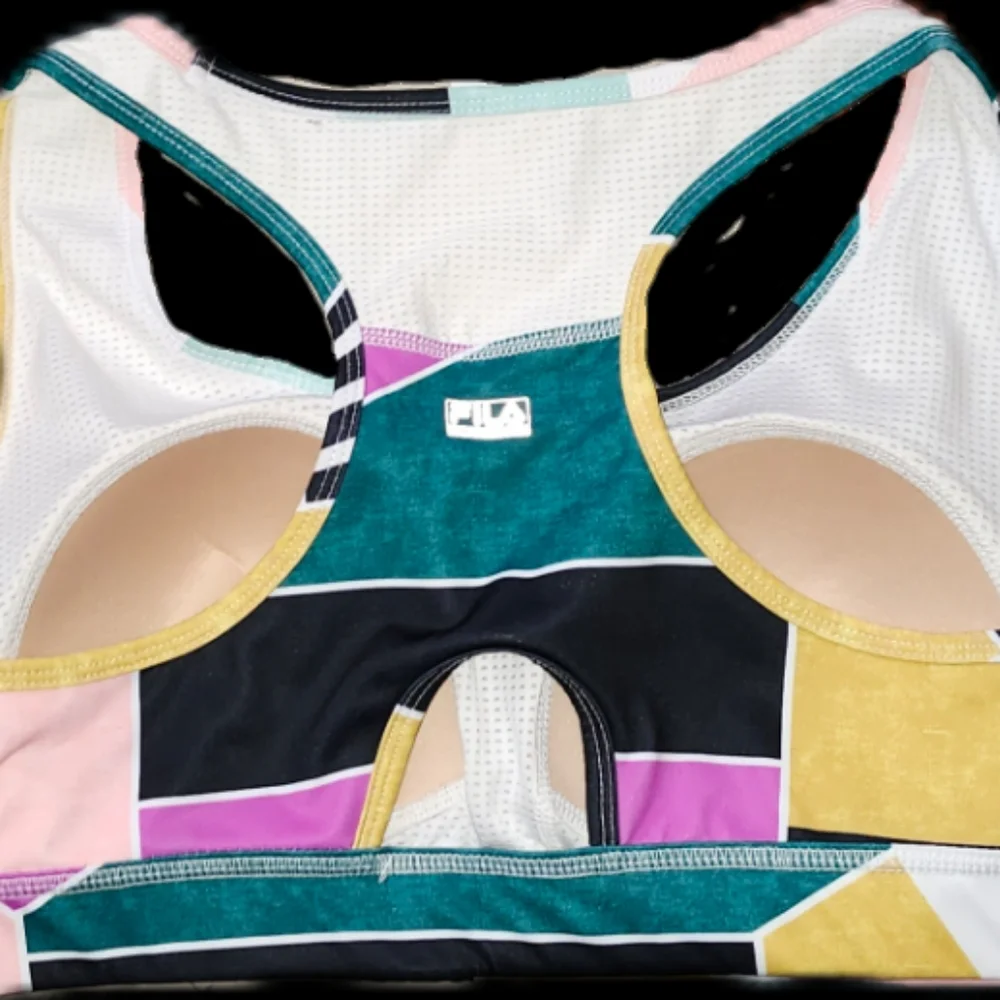 FILA Colorblock Active Sports Bra - Picture 4 of 5